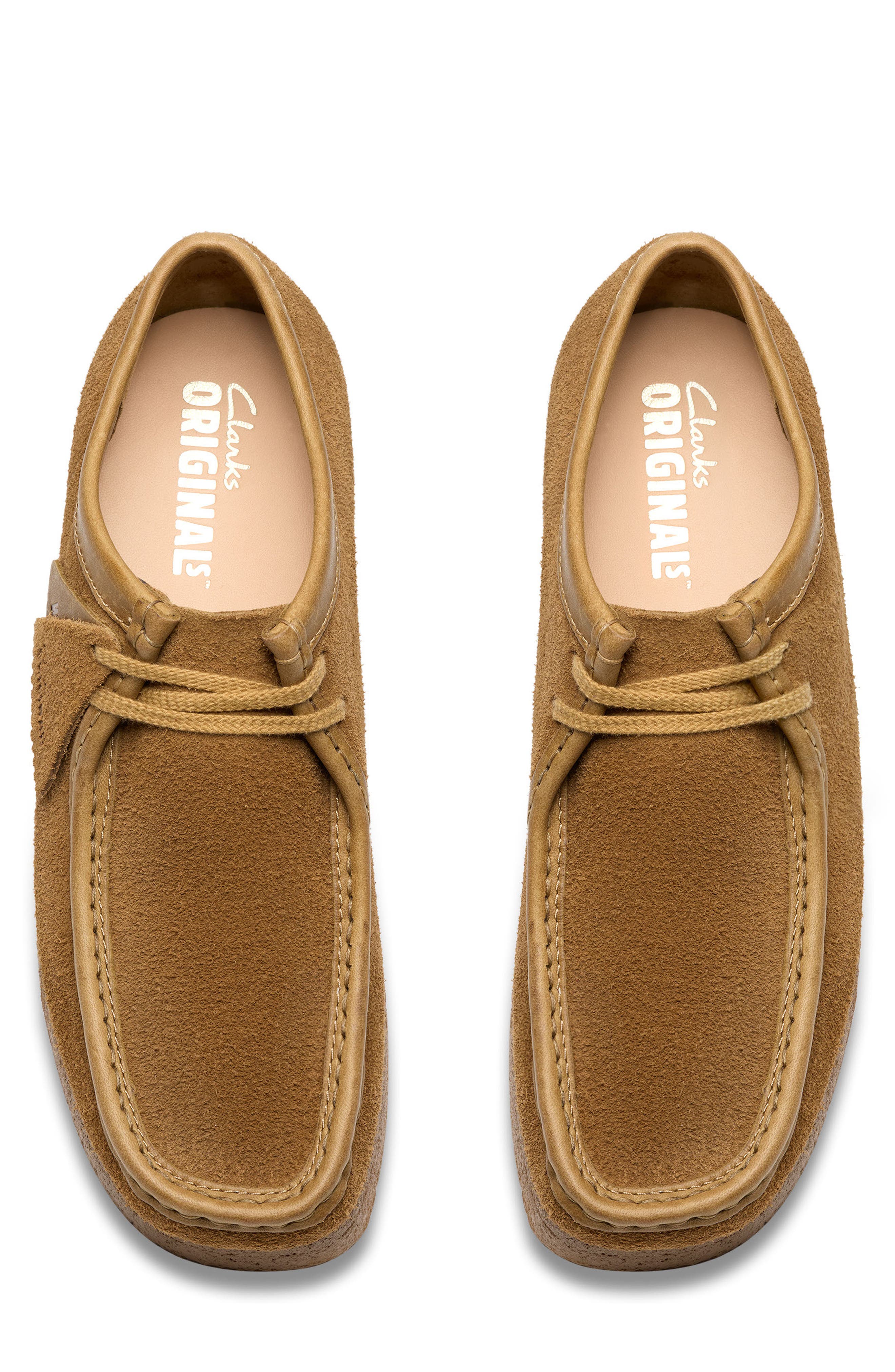 Clarks<sup>®</sup> Originals Wallabee Chukka, Alternate, color, Tan Suede