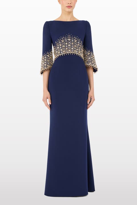 Electrica Embellished Maxi Dress