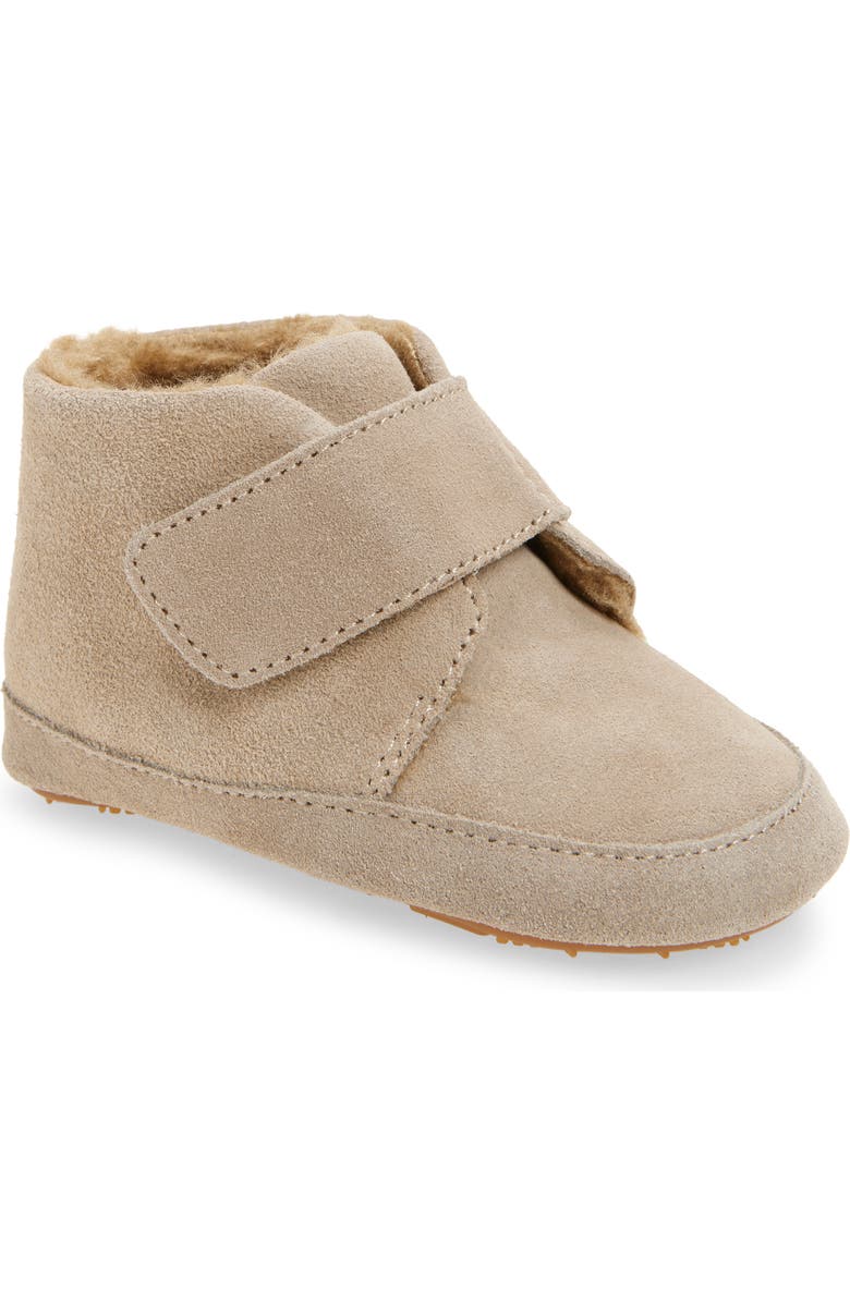 OLD SOLES Shloofy Faux Shearling Boot, Main, color, Sand Suede