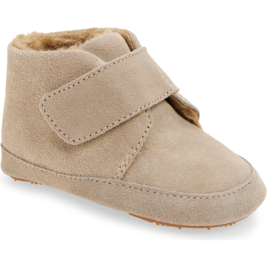 Old Soles Shloofy Faux Shearling Boot In Nude
