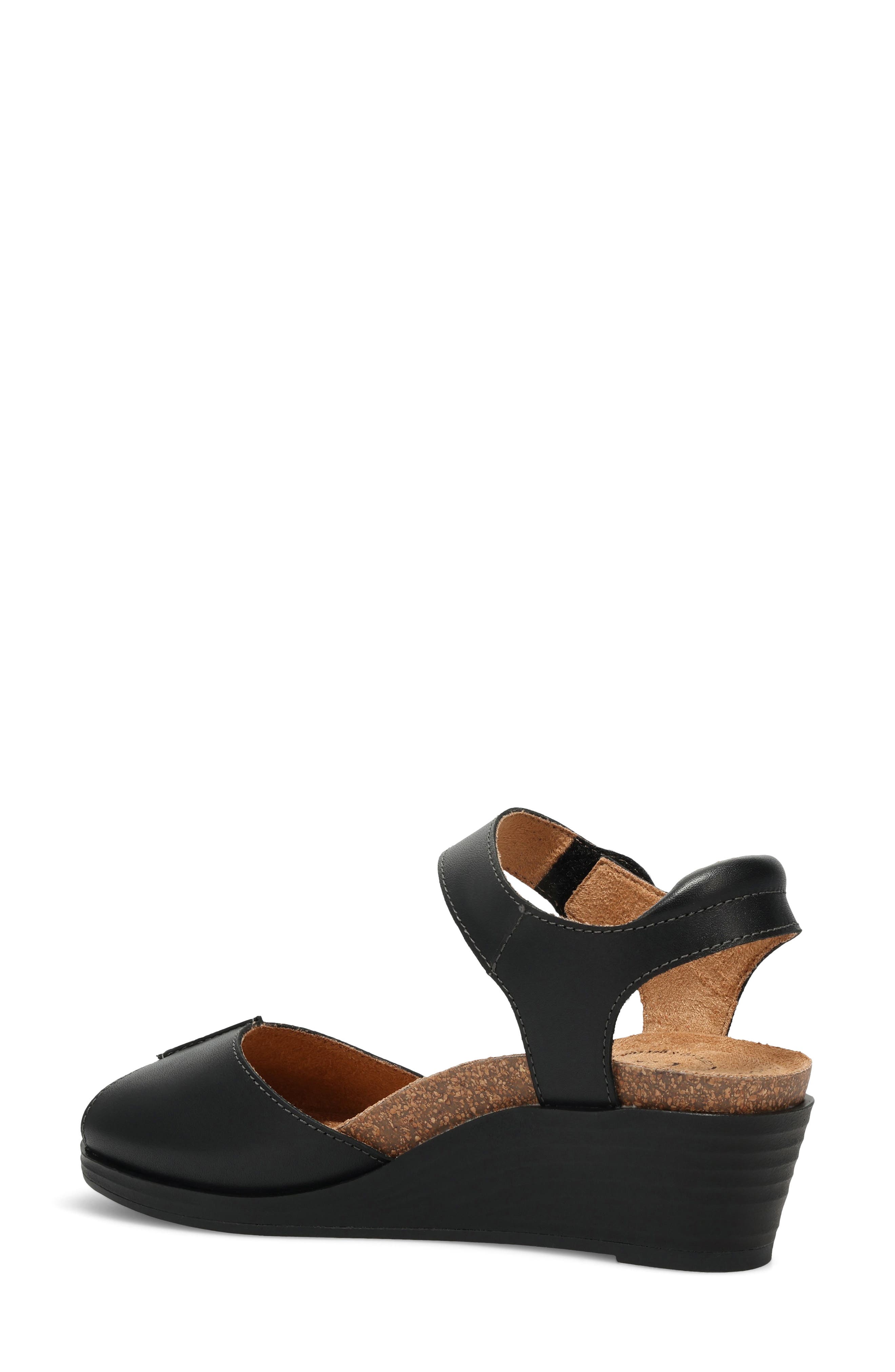 Promise Ankle Strap Peep Toe Platform Wedge Sandal - image 2