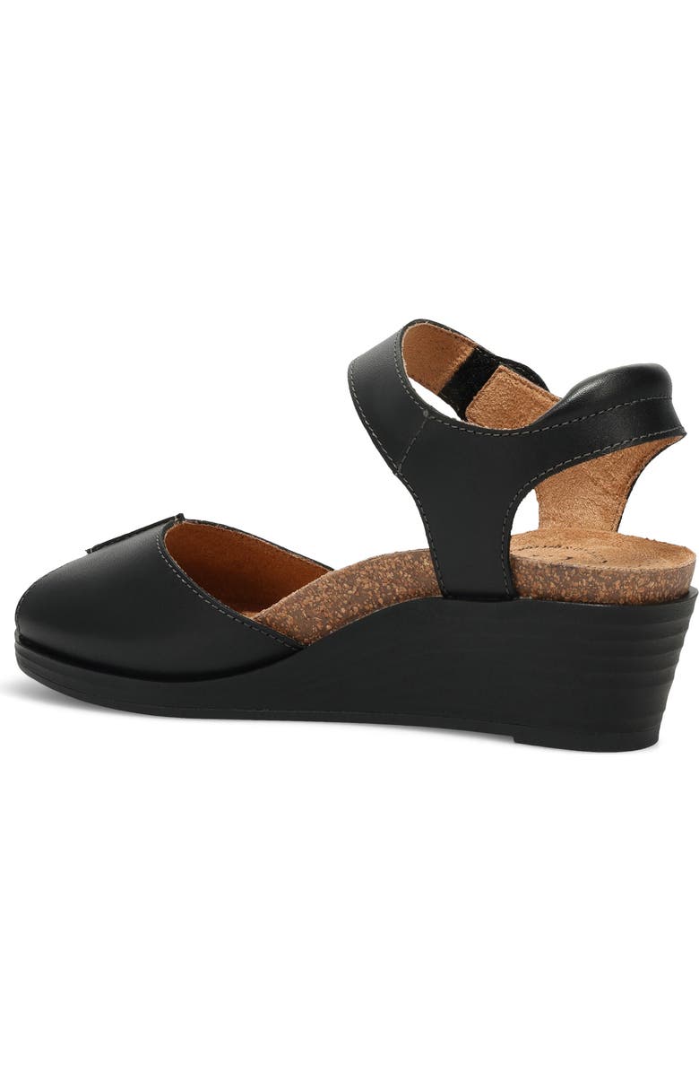 Taos Promise Ankle Strap Peep Toe Platform Wedge Sandal, Alternate, color,