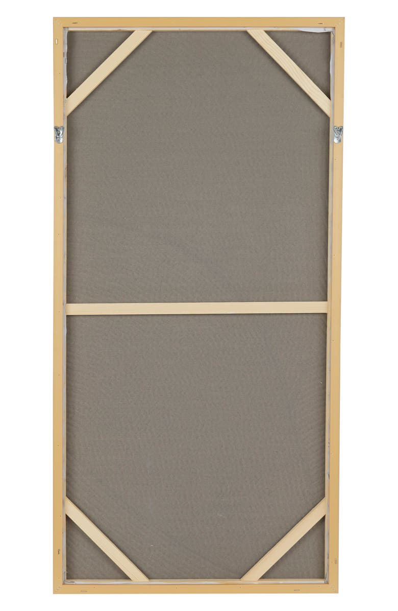 GINGER BIRCH STUDIO Abstract Canvas Framed Wall Art, Alternate, color, White