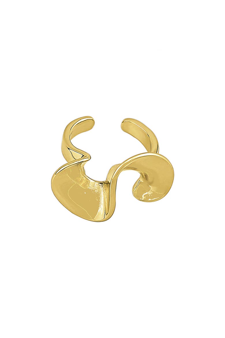 Wave Ring, Main, color, GOLD