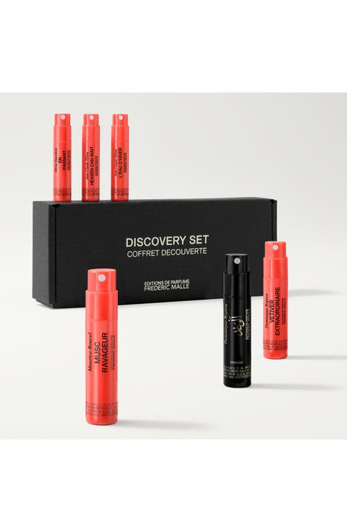 Frederic Malle Frédéric Malle The Eclectic Discovery Set In Transparent