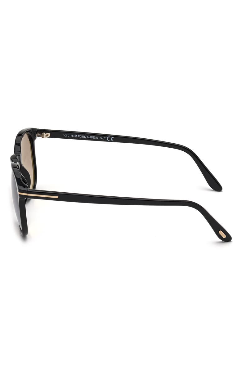 TOM FORD 53mm Gradient Round Sunglasses, Alternate, color,