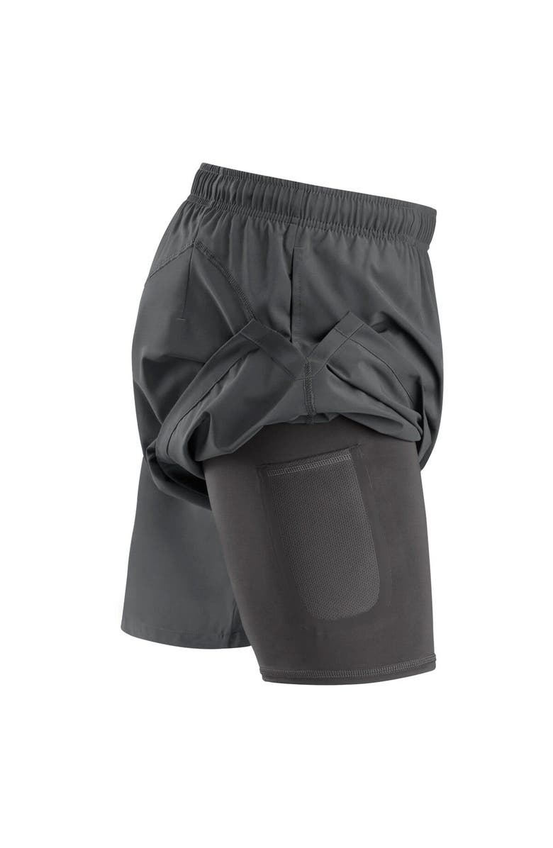 FANATICS Men's Fanatics Branded Gray Vegas Golden Knights Authentic Pro Tech Shorts, Alternate, color, Charcoal