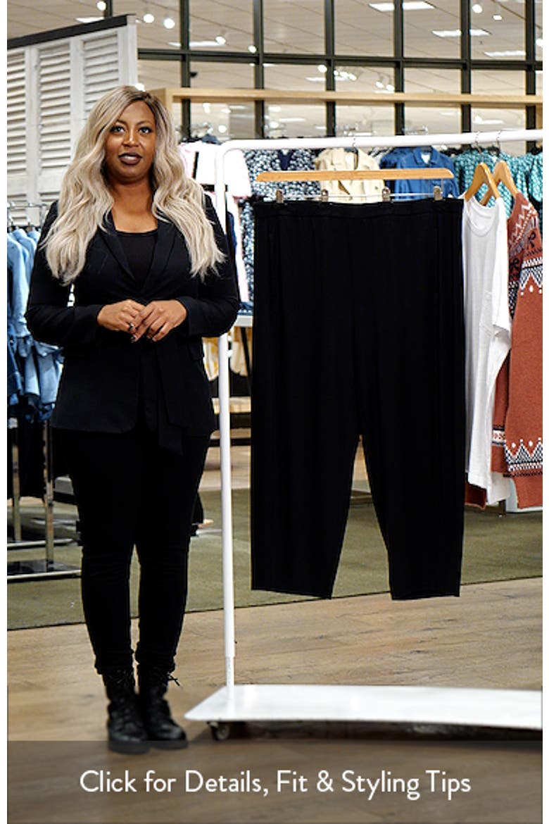 Jersey Ankle Lantern Pants video