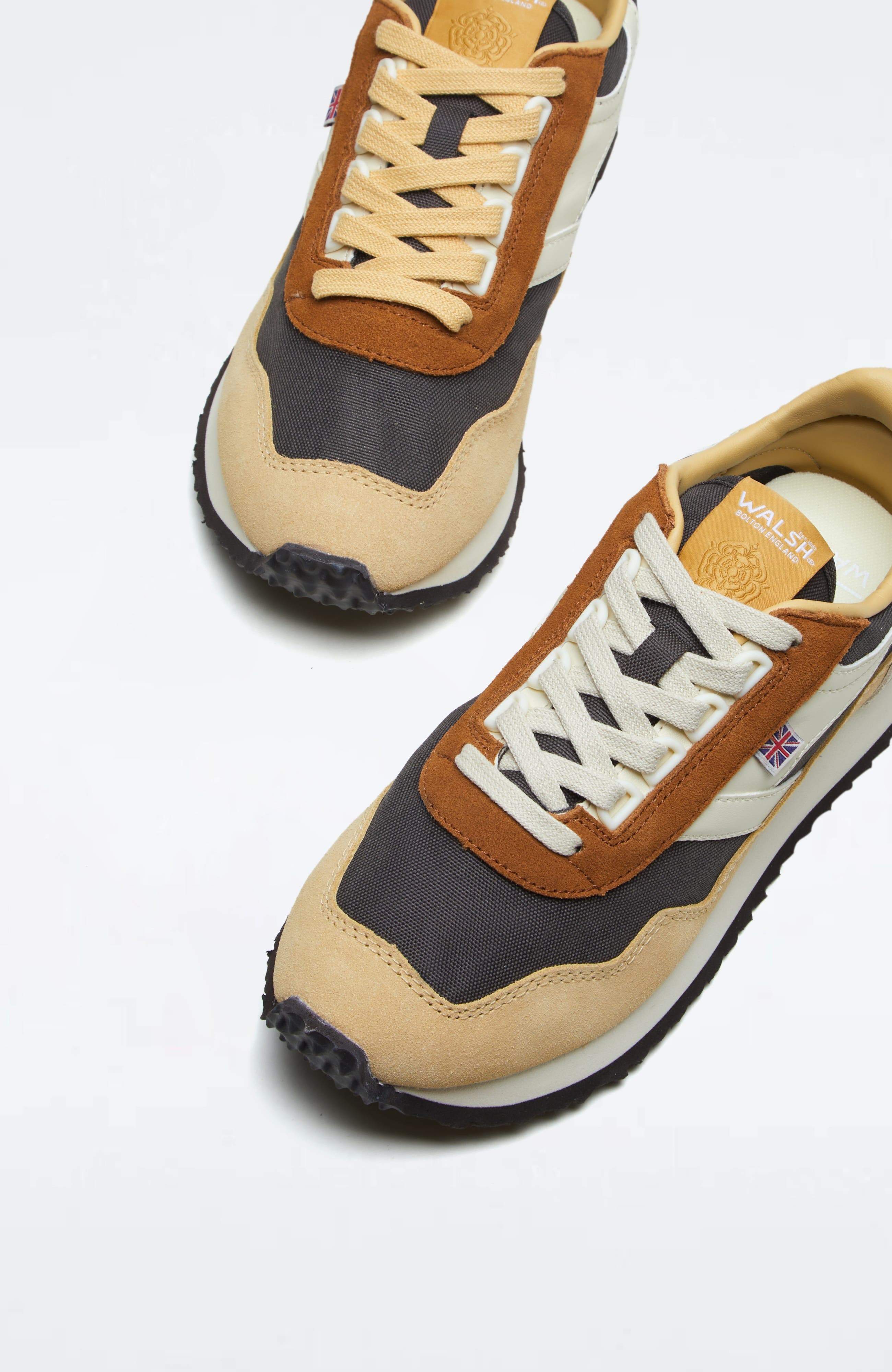 Ensign Sneakers, Alternate, color, Black/Beige/Yellow