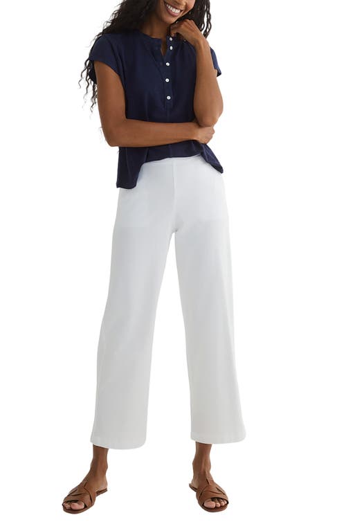 Shop Bella Dahl Catalina Clean Front Pull-on Pants In White