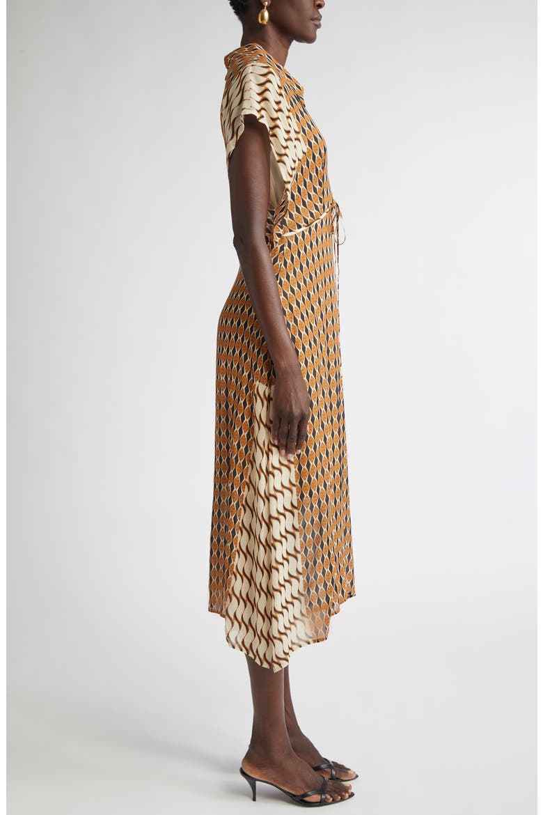 Whitney Mosaic Print, Alternate, color, ECRU/ CINNAMON MULTI