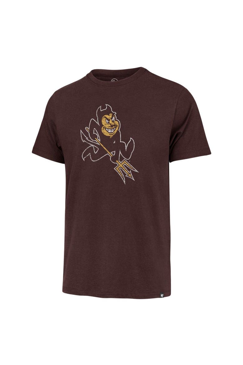 Men's '47 Maroon Arizona State Sun Devils Premier Franklin T-Shirt, Alternate, color, Maroon