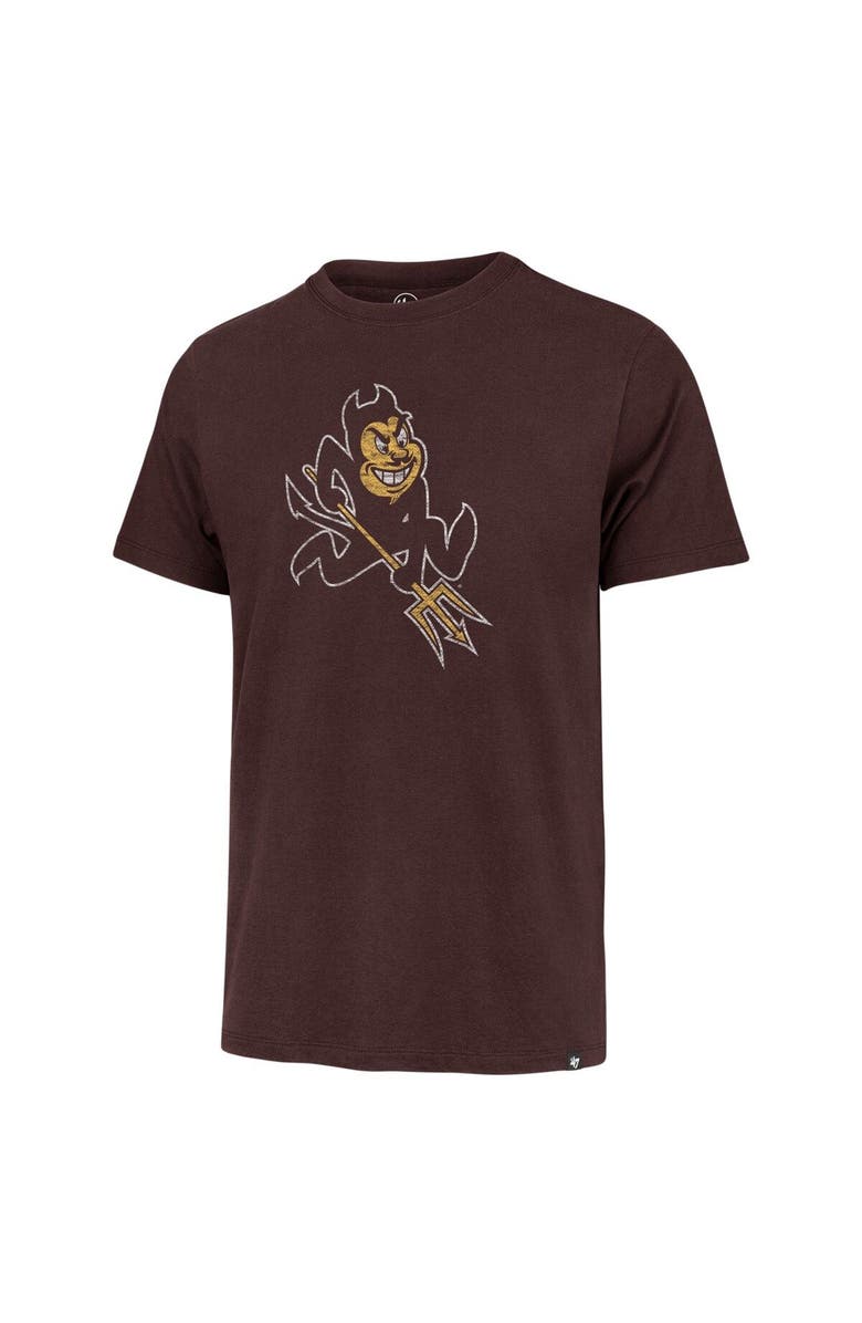 '47 Men's '47 Maroon Arizona State Sun Devils Premier Franklin T-Shirt, Alternate, color, 