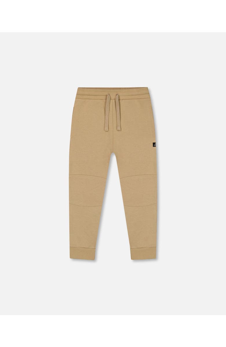 Deux par Deux Little Boy's Jogger Sweatpants Beige, Main, color,