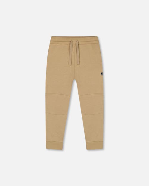 Deux Par Deux Little Boy's Jogger Sweatpants Beige In Beige