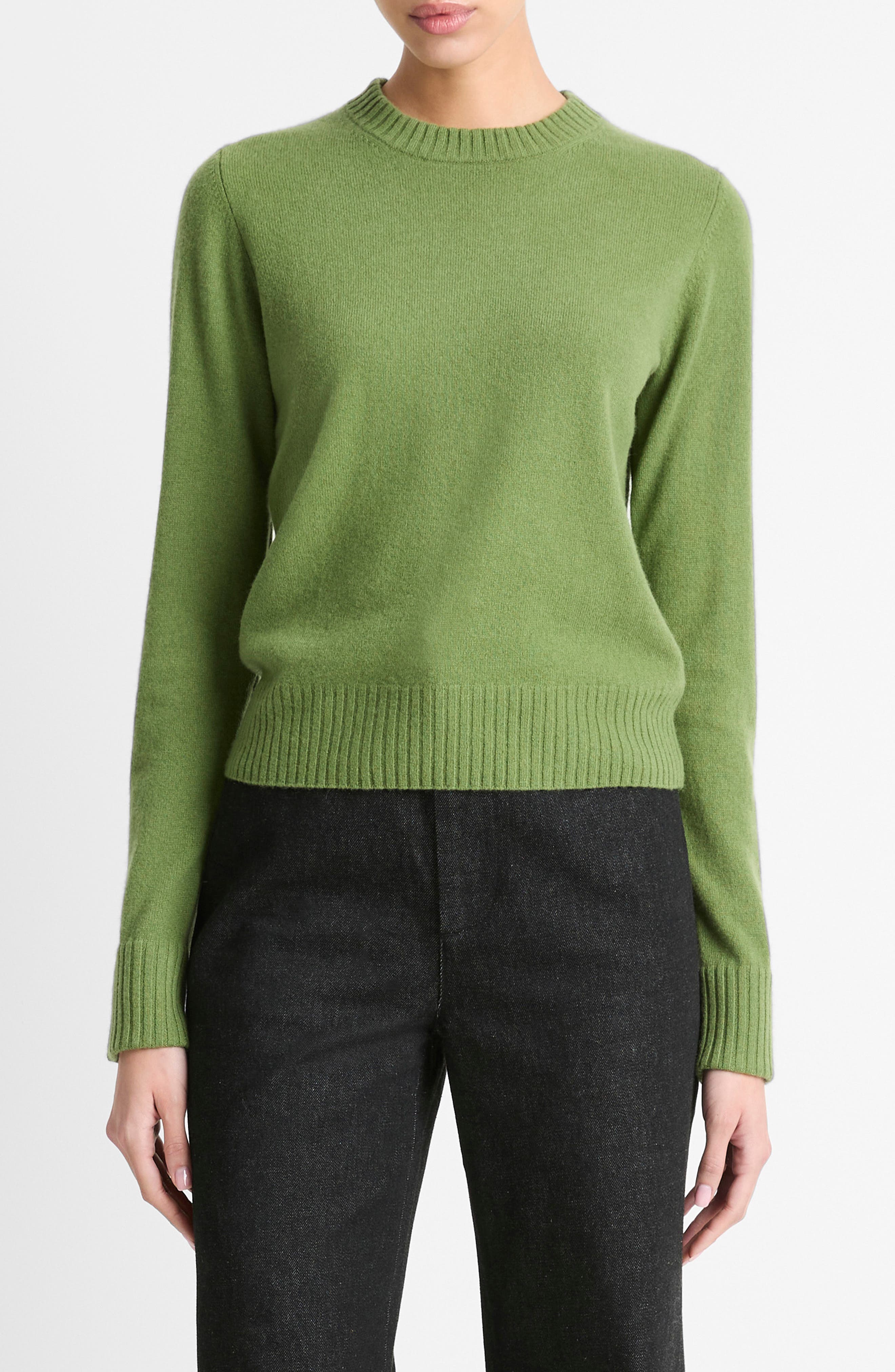 Vince Cashmere Crewneck Sweater