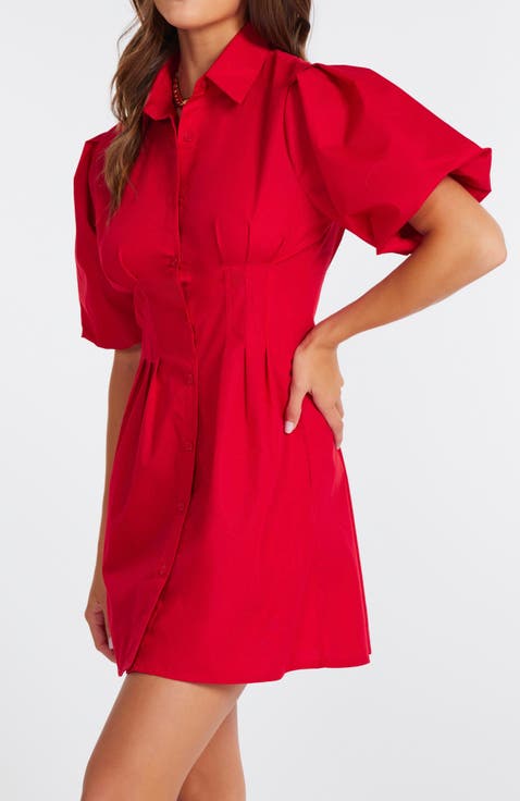 Jacqueline Bubble Sleeve Dress