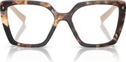 Prada 51mm Square Optical Glasses