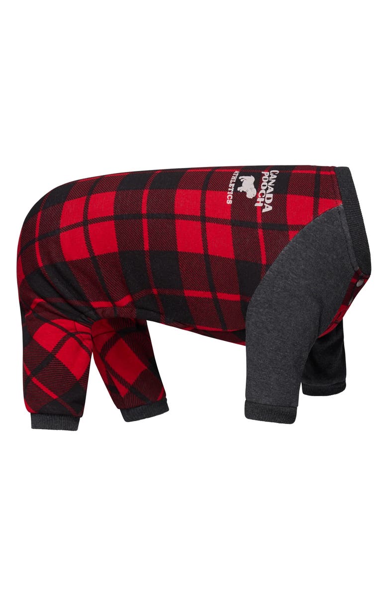 Canada Pooch Frosty Fleece One Piece Sweatsuit, Main, color,