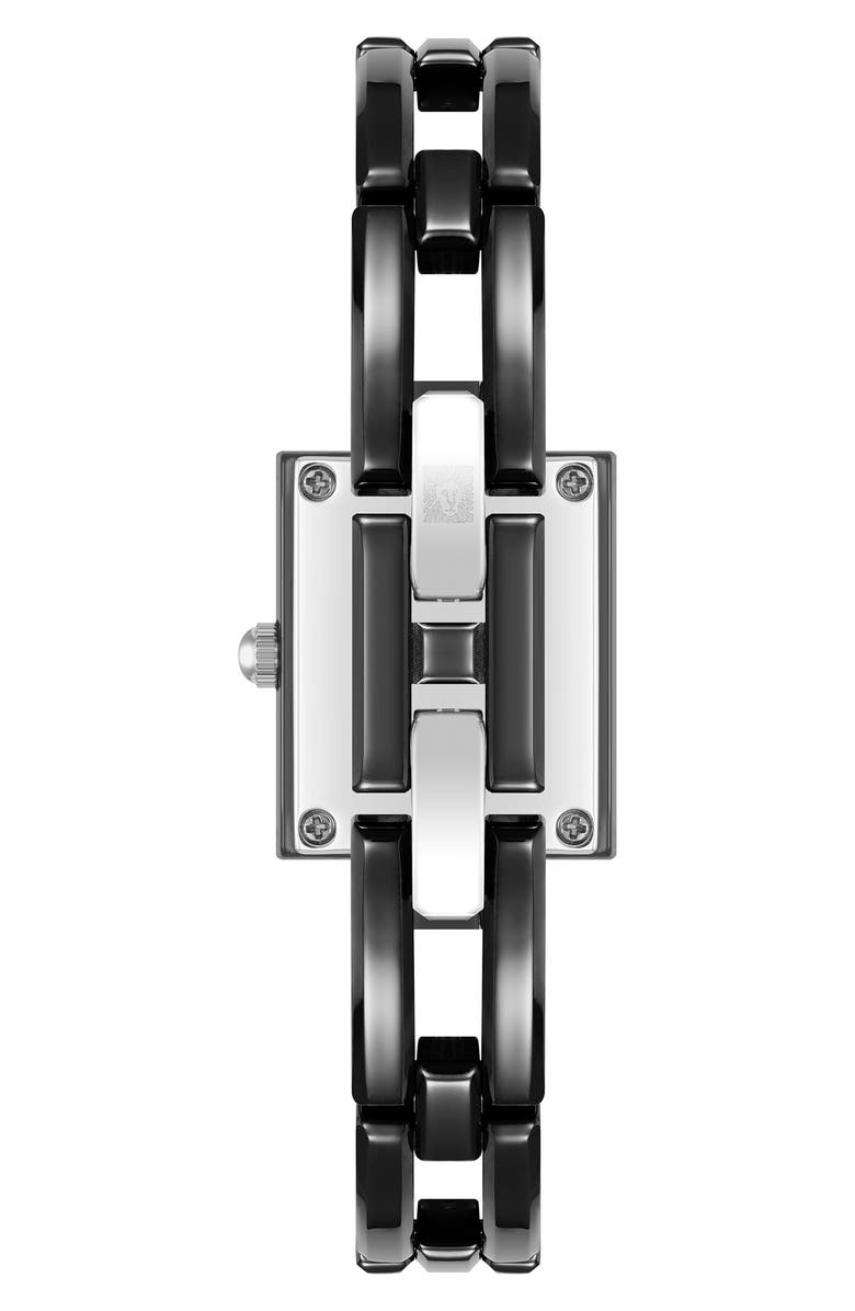 AK ANNE KLEIN Black Ceramic Watch, 19mm, Alternate, color, Black