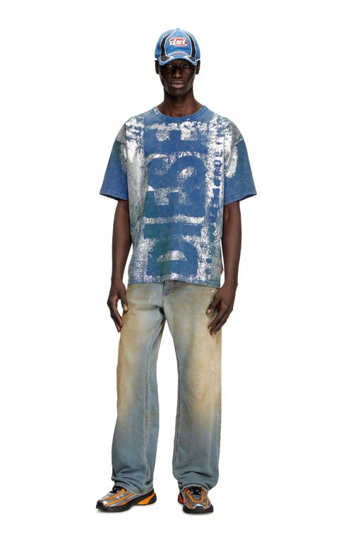 Diesel - T-shirts In Blue