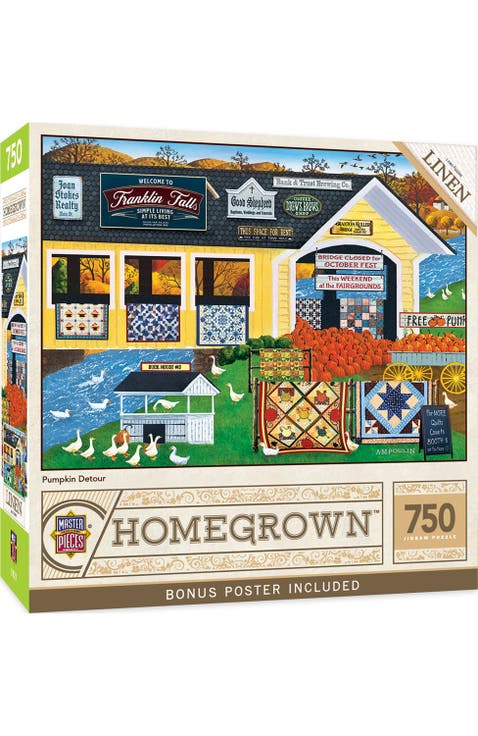 Pumpkin Detour 750 Piece Jigsaw Puzzle