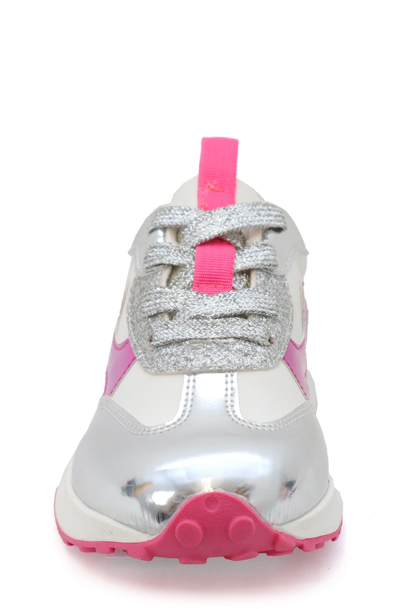 YOKI Kids' Raven Metallic Sneaker, Alternate, color, 