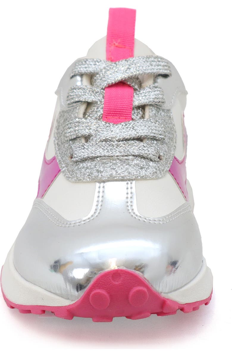 YOKI Kids' Raven Metallic Sneaker, Alternate, color,