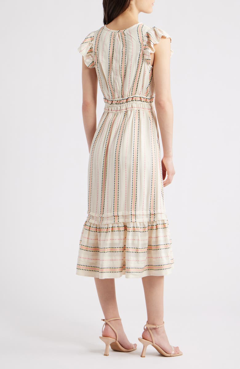 Hatley Ribbon Weave Stripe Dress, Alternate, color, 