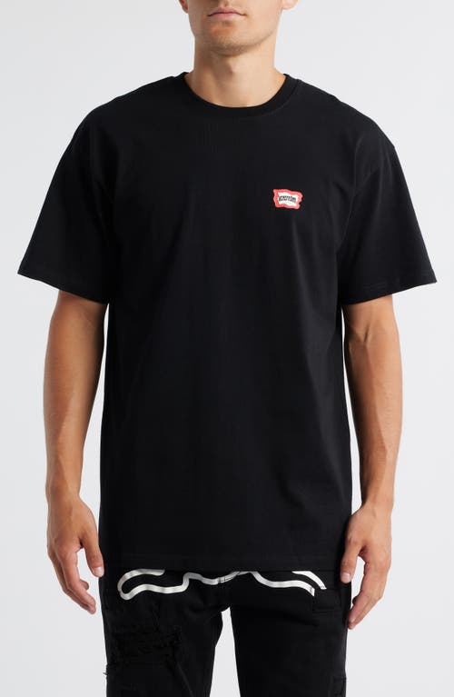 Icecream Cabbage Graphic T-shirt In Black