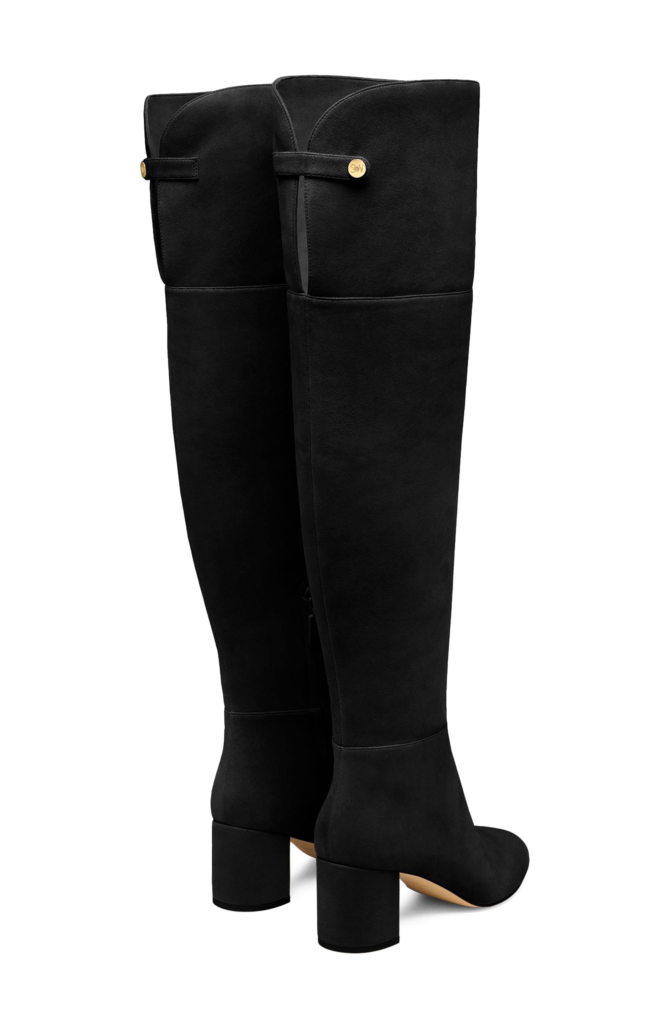 Wynn Over The Knee Boot, Alternate, color, BLACK