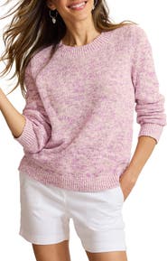 Tommy Bahama Surf Shore Mouline Jersey Crewneck Sweater