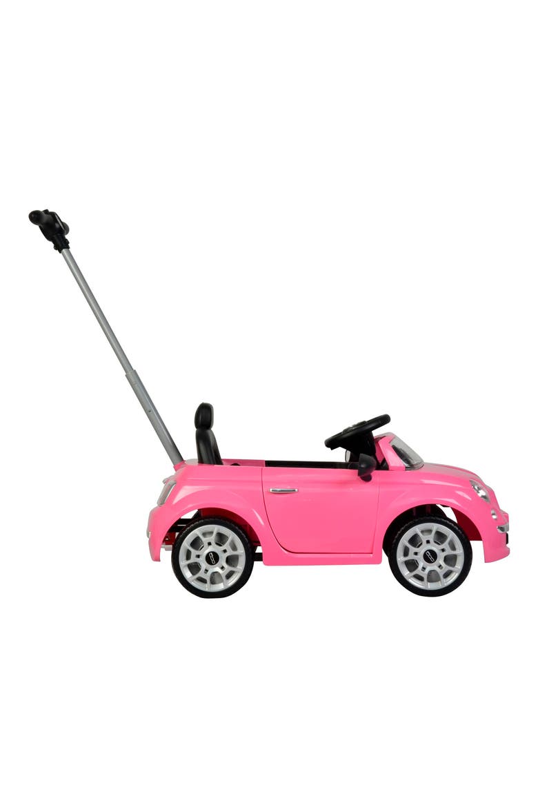 Fiat 500 Push Car, Alternate, color, PINK