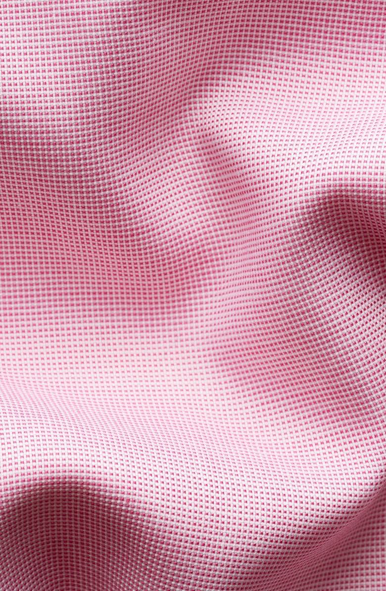 Eton Slim Fit Pink Cotton Dress Shirt, Alternate, color,