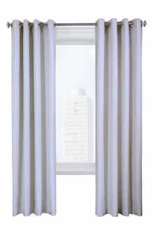 Outdoor Decor by Commonwealth Set of 2 Noise Reducing Indoor Curtain Panels