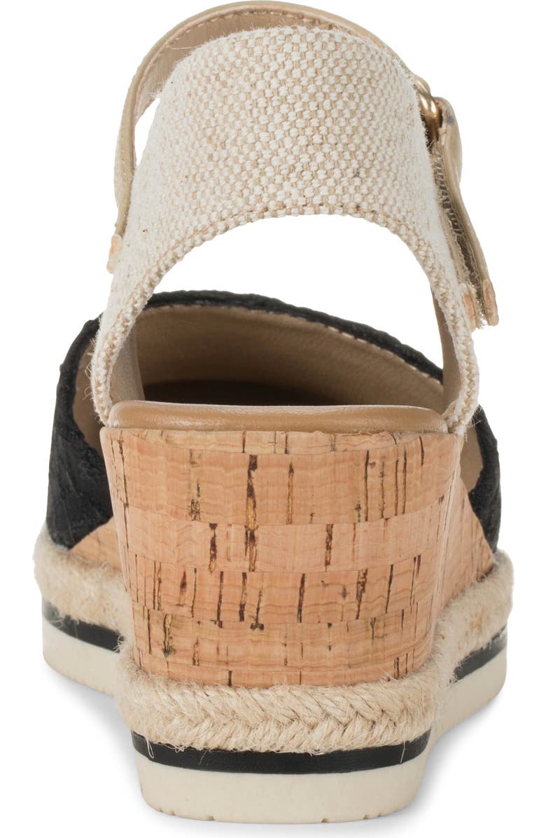 BARETRAPS Alycia Wedge Sandal, Alternate, color, Black