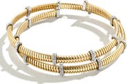 BaubleBar Pavé Coil Bracelet