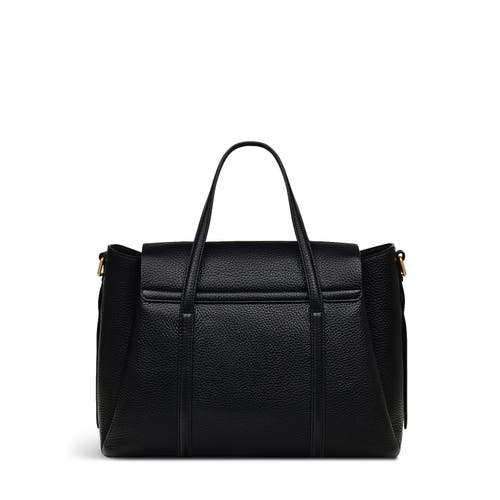 Radley London The Chancery Medium Flapover Satchel Bag In Black