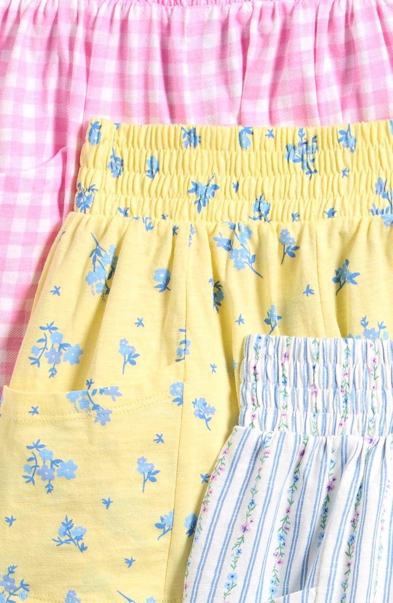 NEXT Kids' Assorted 3-Pack Cotton Shorts, Alternate, color, 