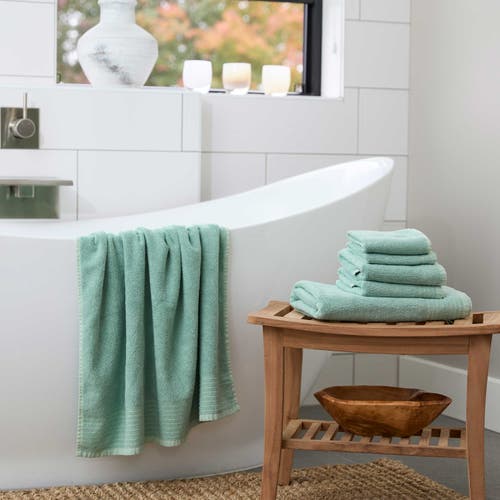 Bedvoyage Viscose Odor & Mildew Resistant Spa Towel Collection, 6pc Set In Green