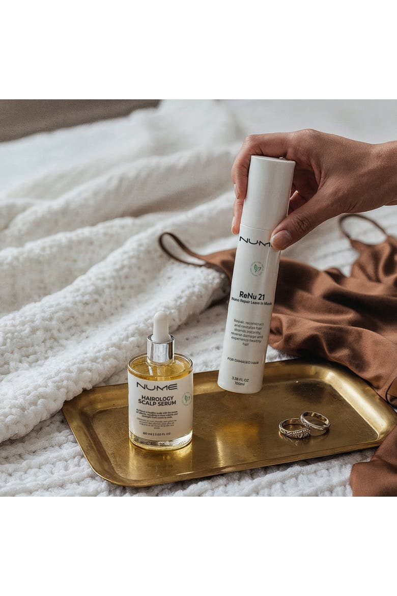 Restore Scalp Serum + Leave-In Mask, Alternate, color, White