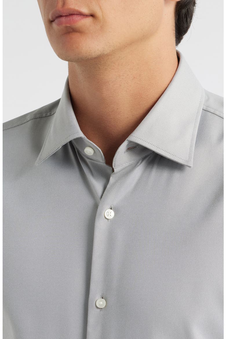 Roan Kent Slim Fit Button-Up Shirt, Alternate, color, MEDIUM GREEN
