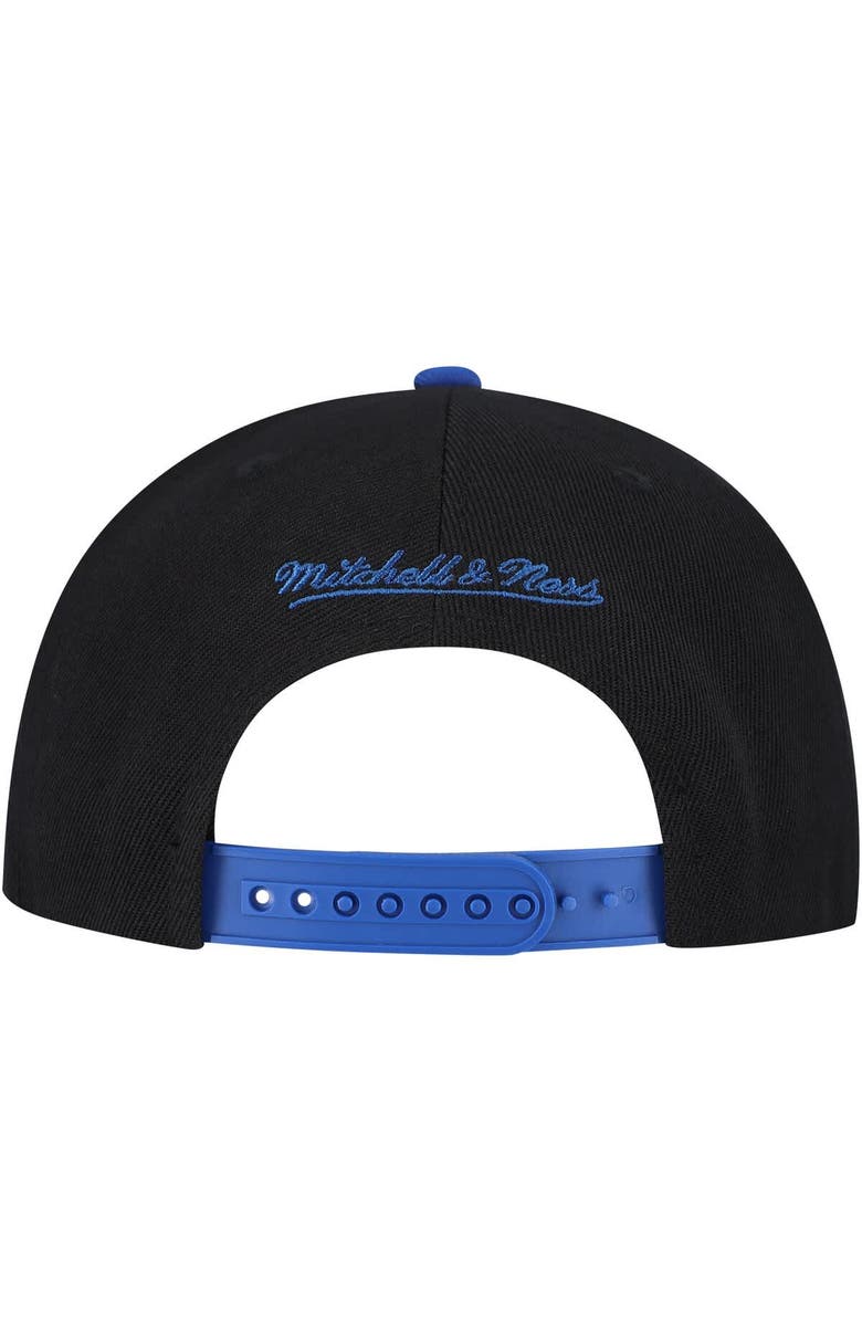 Mitchell & Ness Men's Mitchell & Ness Black Los Angeles Dodgers Rise Up Snapback Hat, Alternate, color, Black