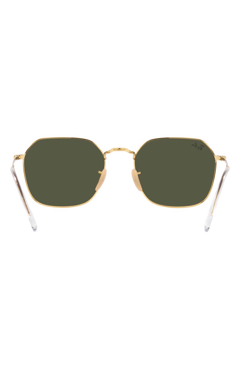 Ray-Ban Jim 53mm Irregular Sunglasses, Alternate, color, Gold Flash