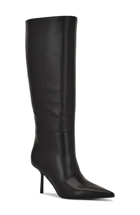 Nomas Pointed Toe Knee High Boot (Women)