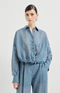 Brunello Cucinelli Organza shirt