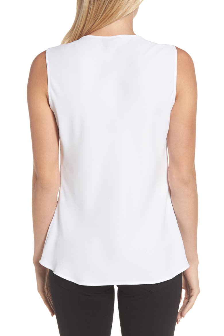 Easy Keyhole Tank Top, Alternate, color, PAPER WHITE