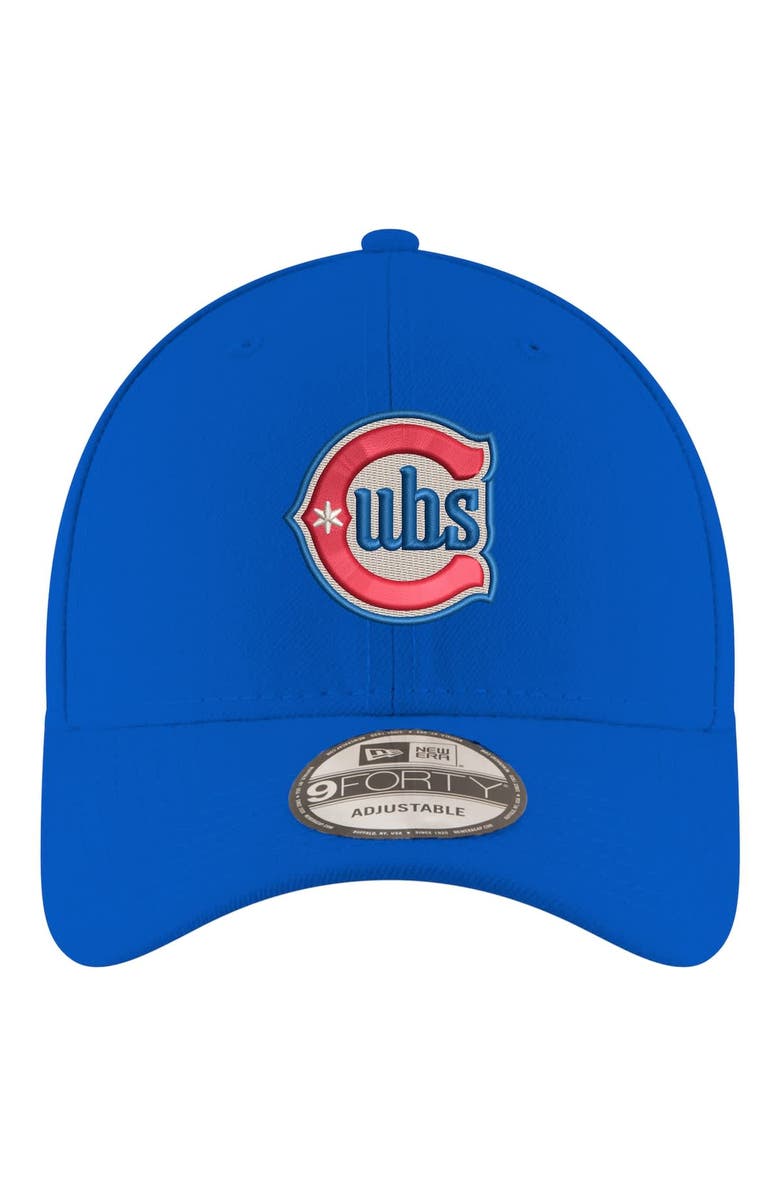New Era Men's New Era Royal Chicago Cubs Blues 9FORTY Adjustable Hat, Alternate, color, Royal