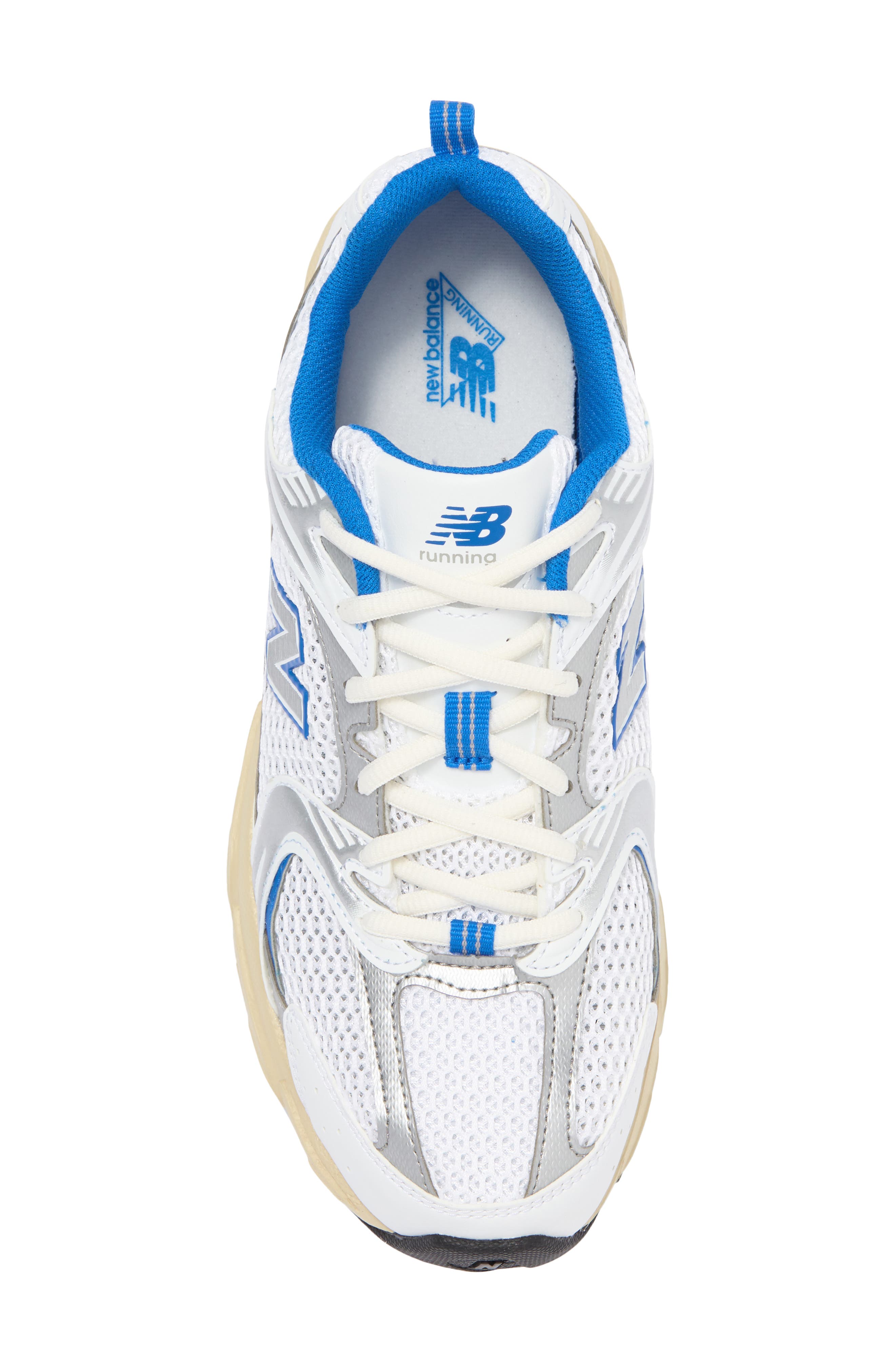 Gender Inclusive 530 Sneaker, Alternate, color, WHITE/ BLUE OASIS