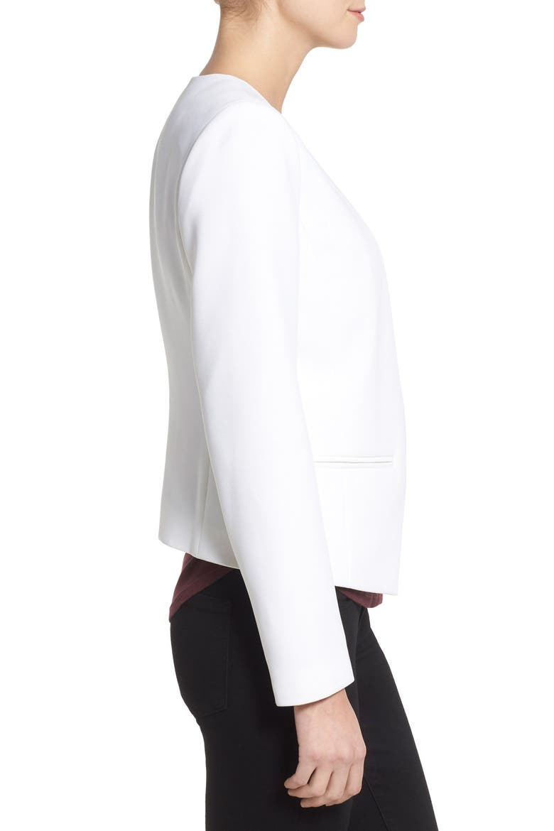 Open Front Blazer, Alternate, color, WHITE